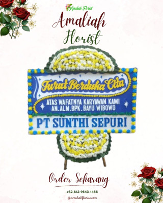 Papan Bunga Duka di Karangwuni
