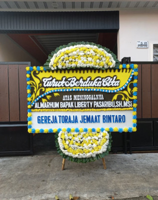 Papan Bunga Duka di Karangwuni