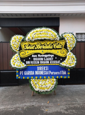 Papan Bunga Duka di Karangwuni