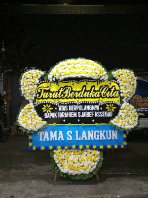 Papan Bunga Duka di Karangwuni